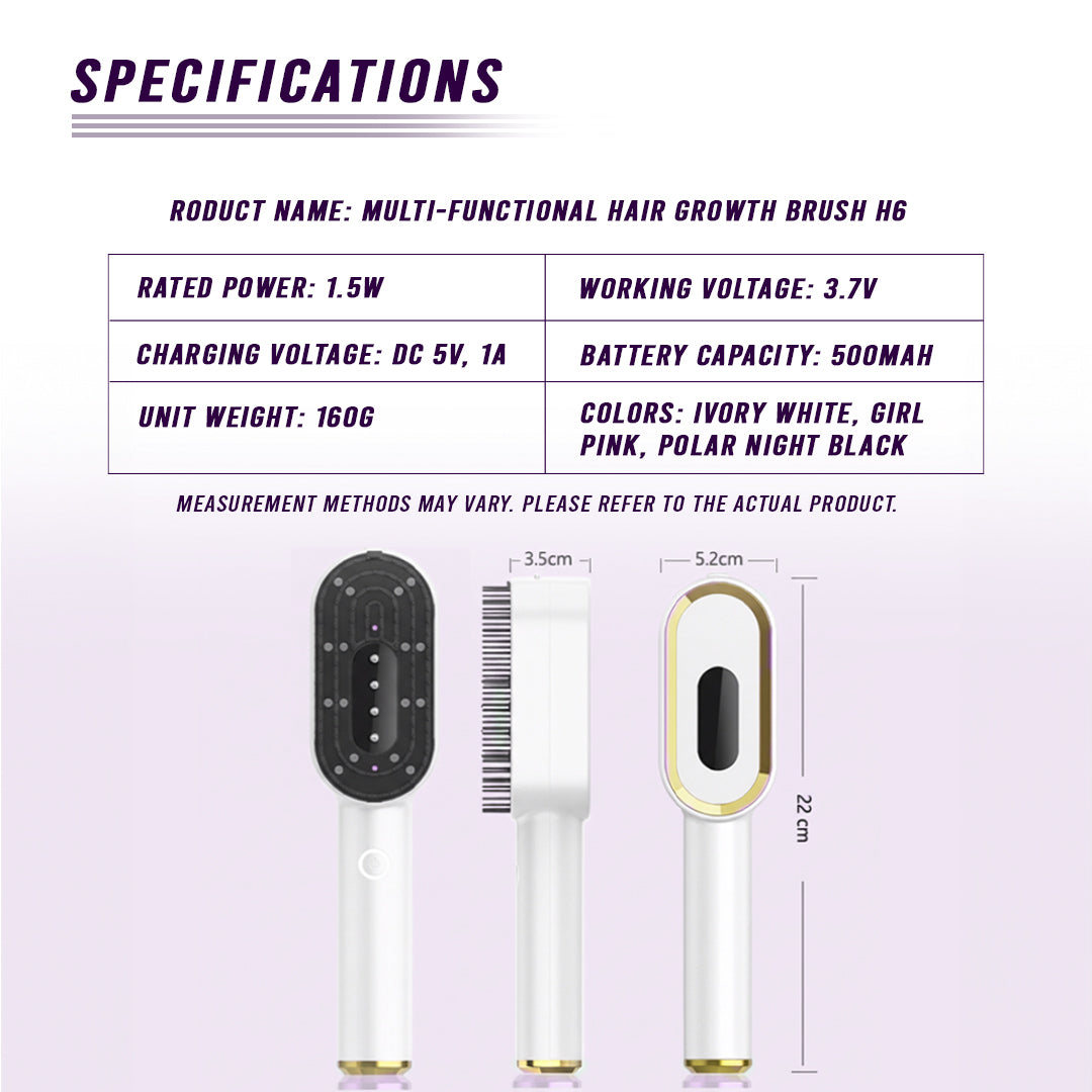 3-in-1 Scalp Massager Brush