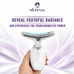 eterus 3-color LED facial massager product details