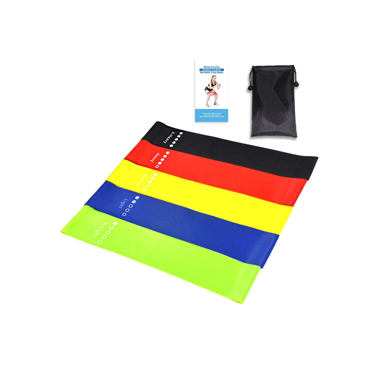 Flex And Stretch Latex Bands Set