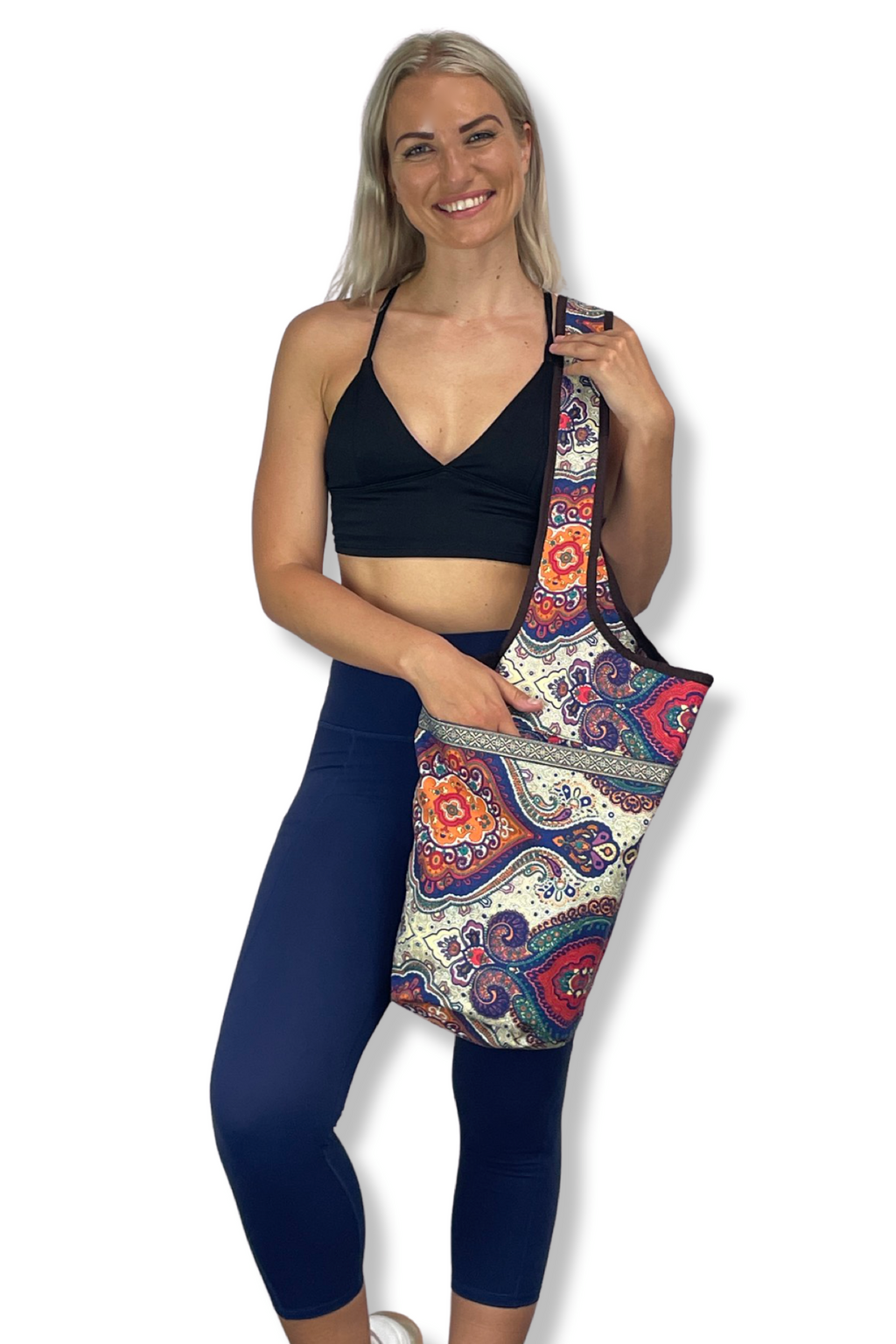 JupiterGear Yoga Mat Carrying Tote Bag