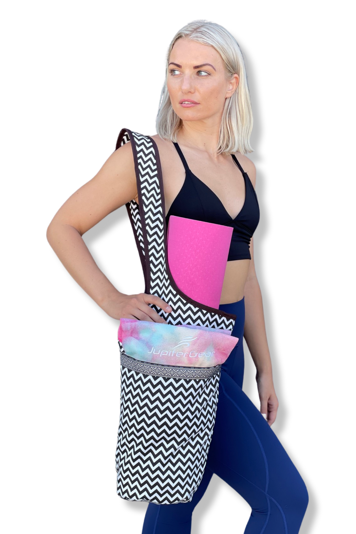JupiterGear Yoga Mat Carrying Tote Bag