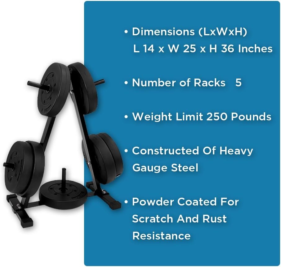 Olympic 2-Plate Weight Rack