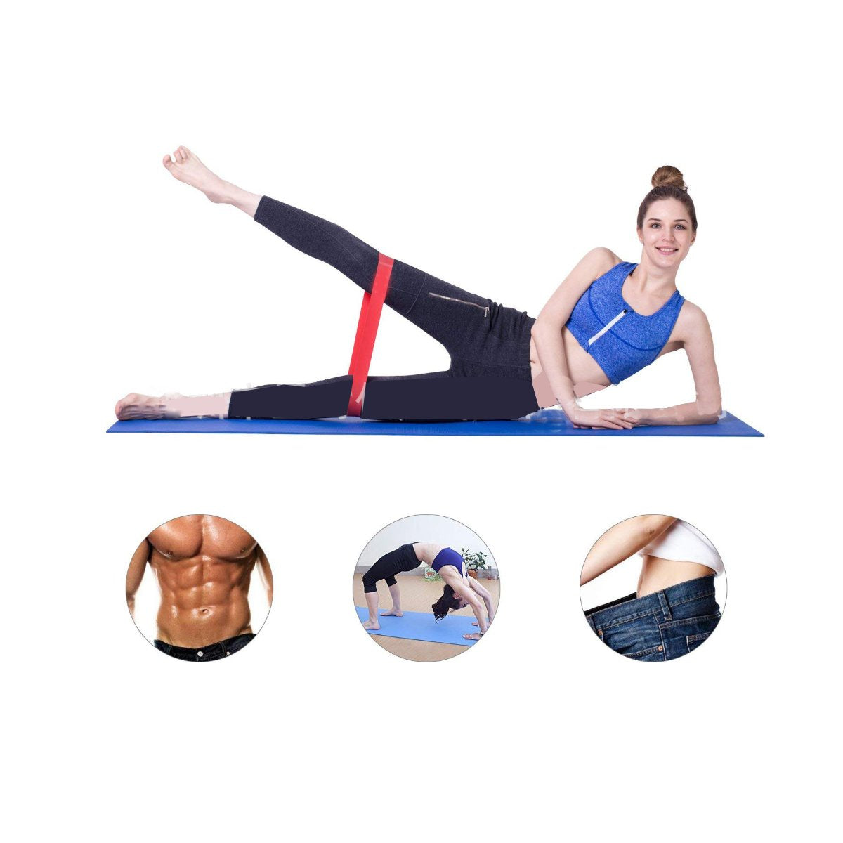 Flex And Stretch Latex Bands Set