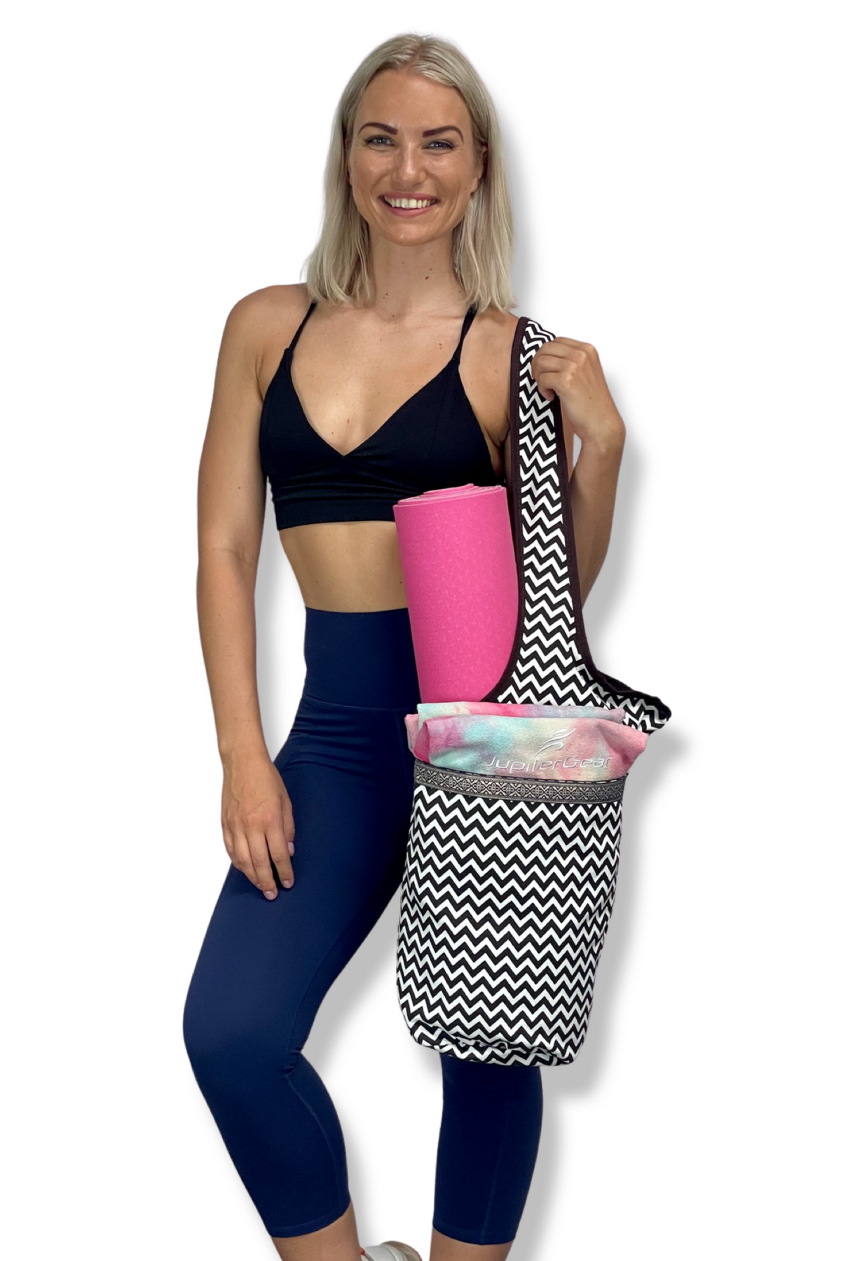 JupiterGear Yoga Mat Carrying Tote Bag