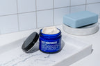 Blu Atlas Daily Hydrating Face Moisturizer open jar