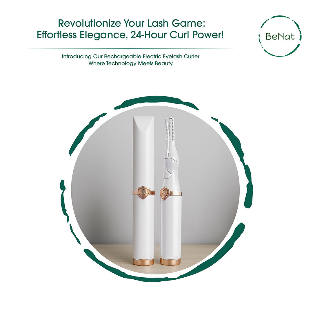 BeNat heated eyelash curler three temperature settings