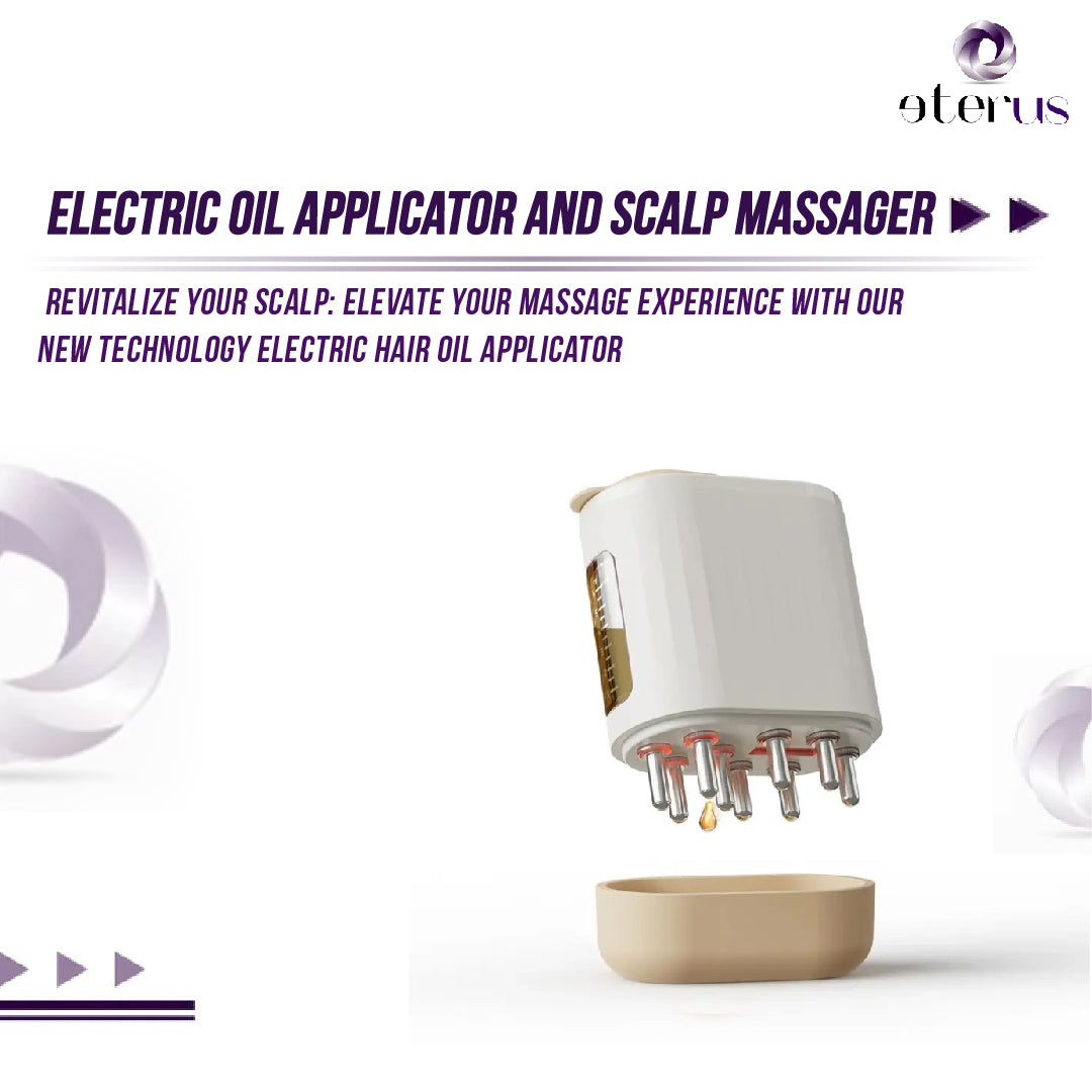 Oil Applicator Scalp Massager