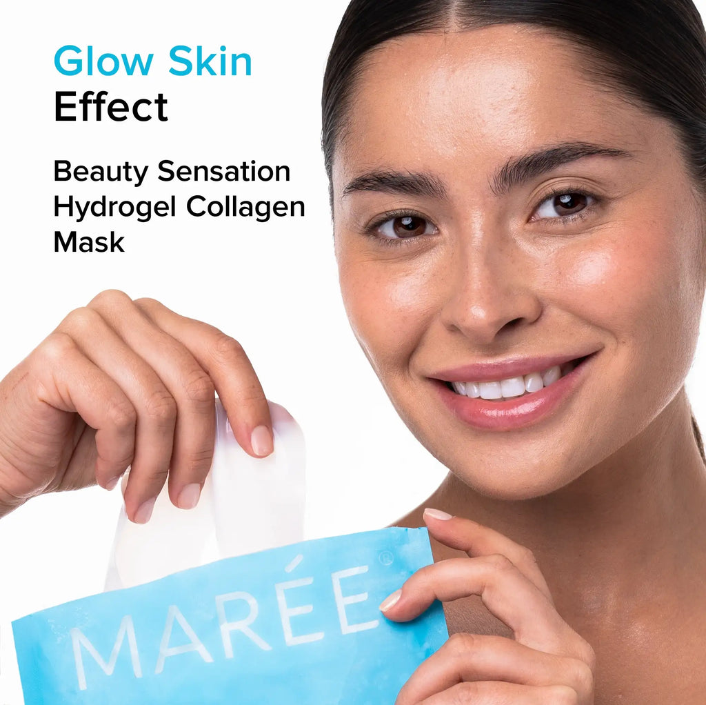 MARÉE Hydrogel Collagen Face Mask, supplier gallery view 8