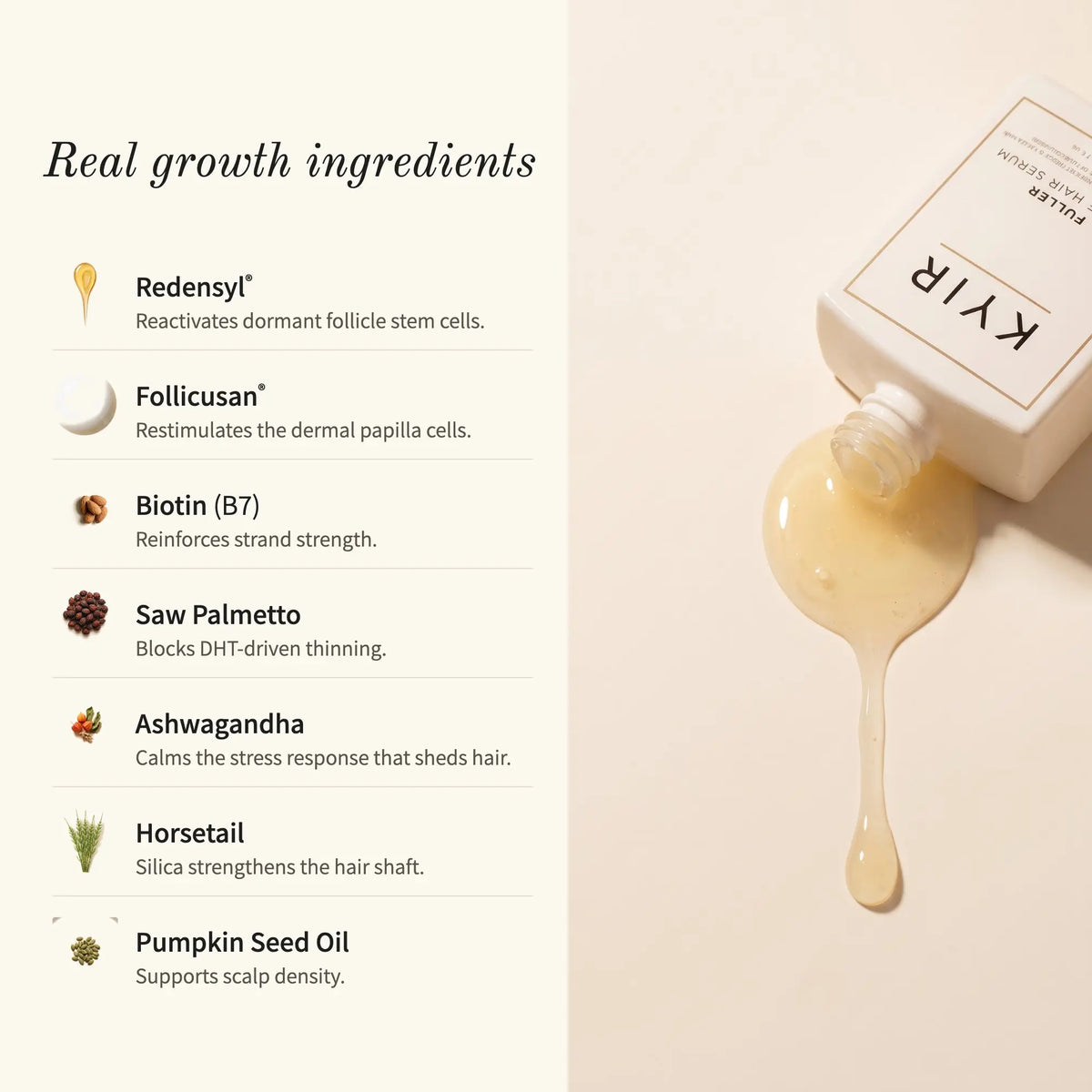 KYIR Fuller Active Hair Serum — product image 4