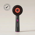 Nicebeam 3-in-1 LED scalp massager, front and back product view