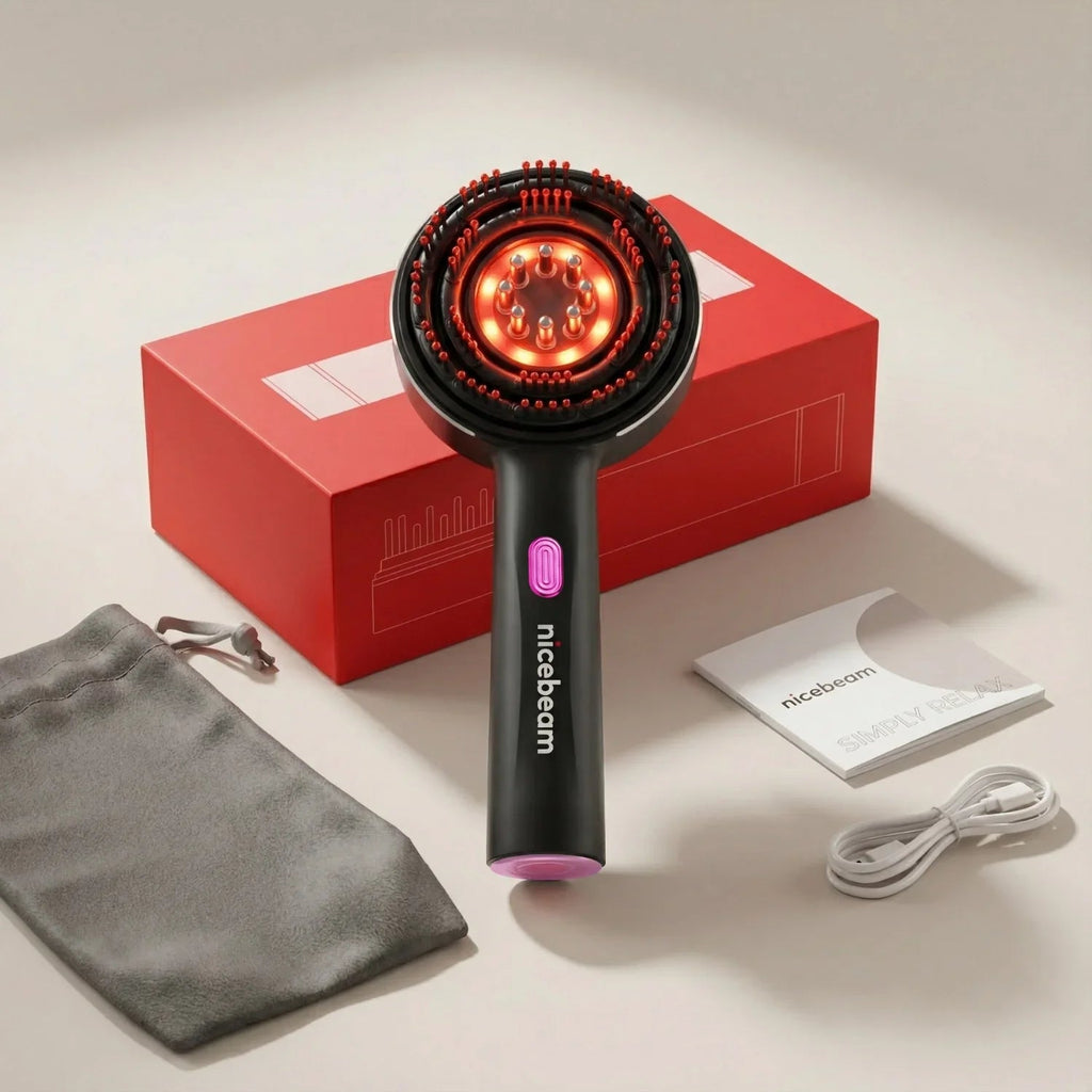 3-in-1 LED Scalp Massager