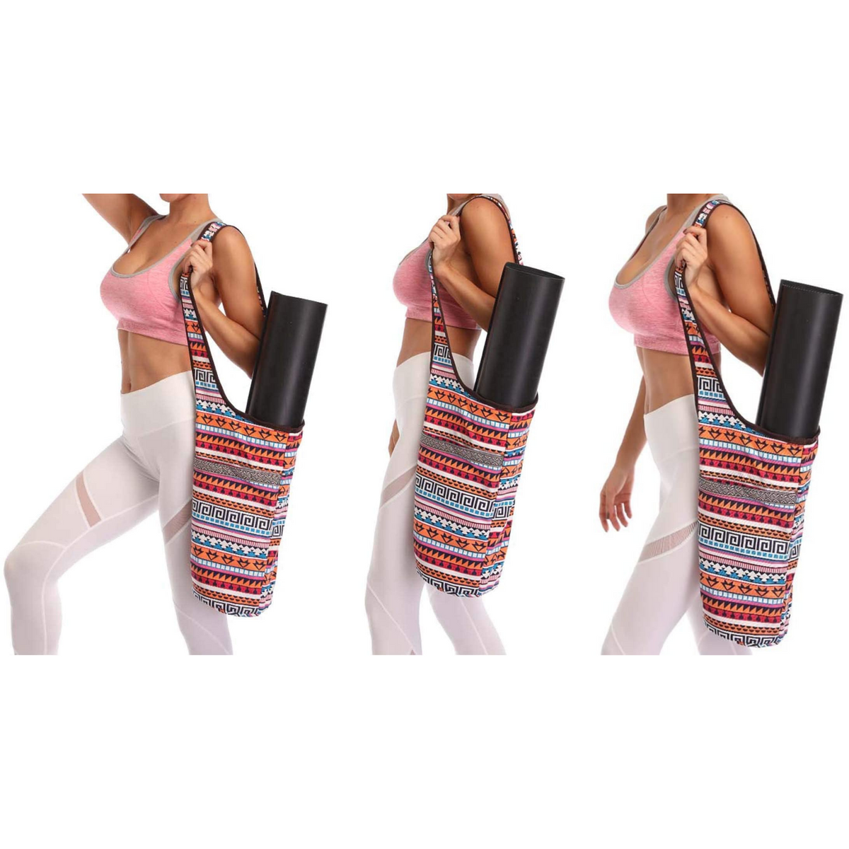 JupiterGear Yoga Mat Carrying Tote Bag