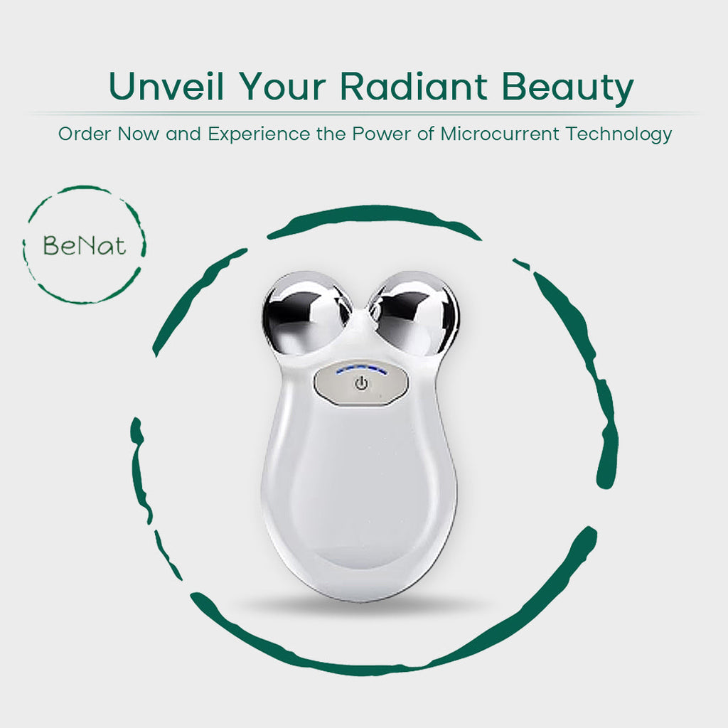 BeNat microcurrent facial device rechargeable design