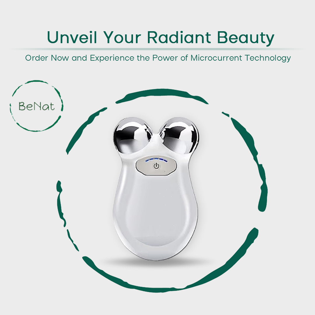 BeNat microcurrent facial device rechargeable design