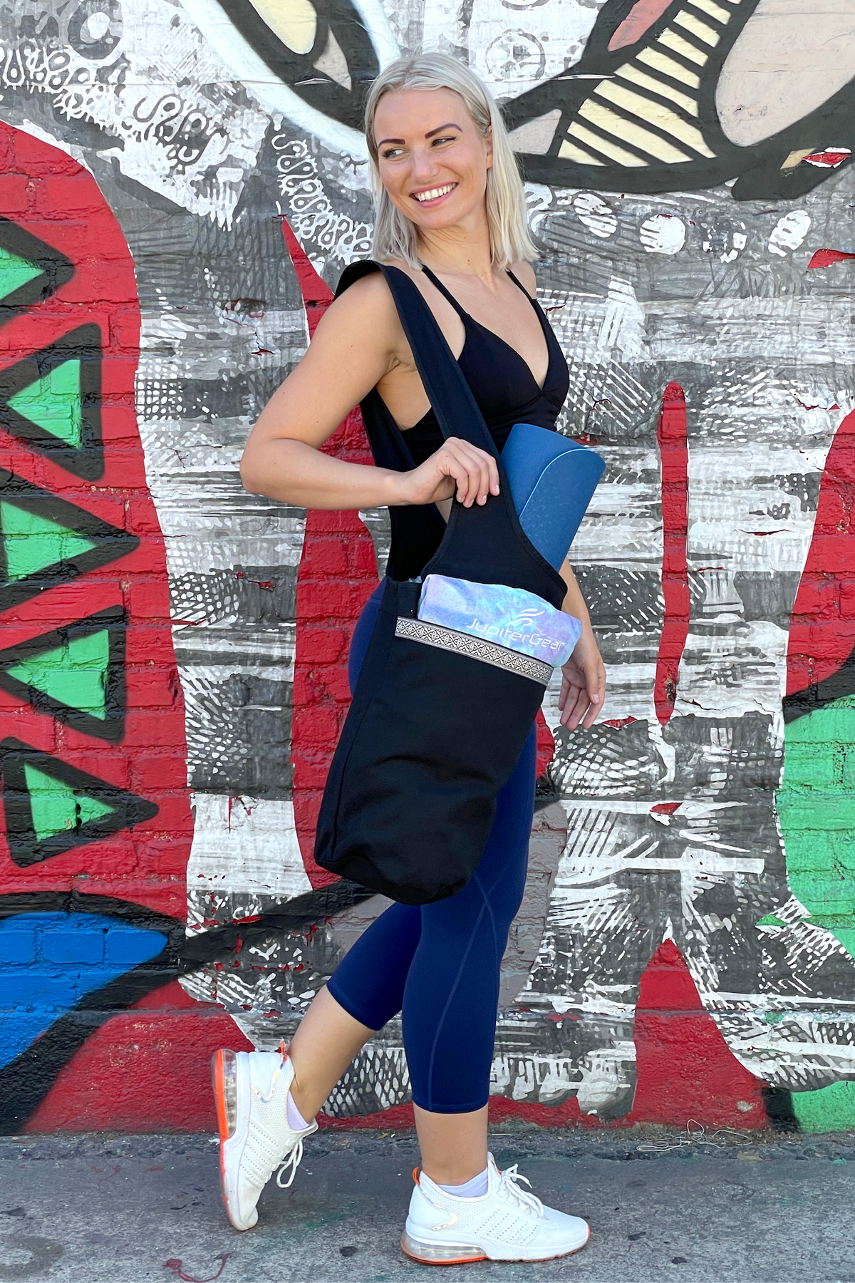 JupiterGear Yoga Mat Carrying Tote Bag
