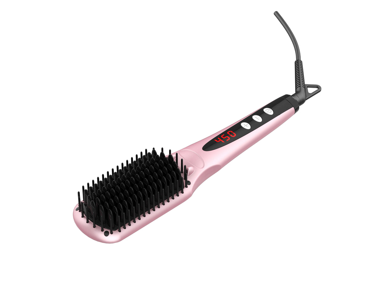 Ionic Hair Straightener Brush