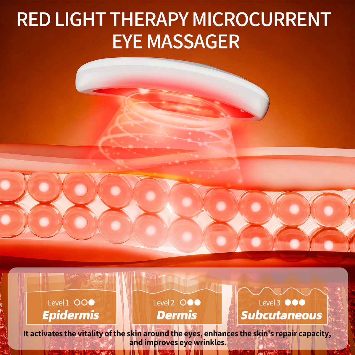 Eye Massager – Red Light & EMS