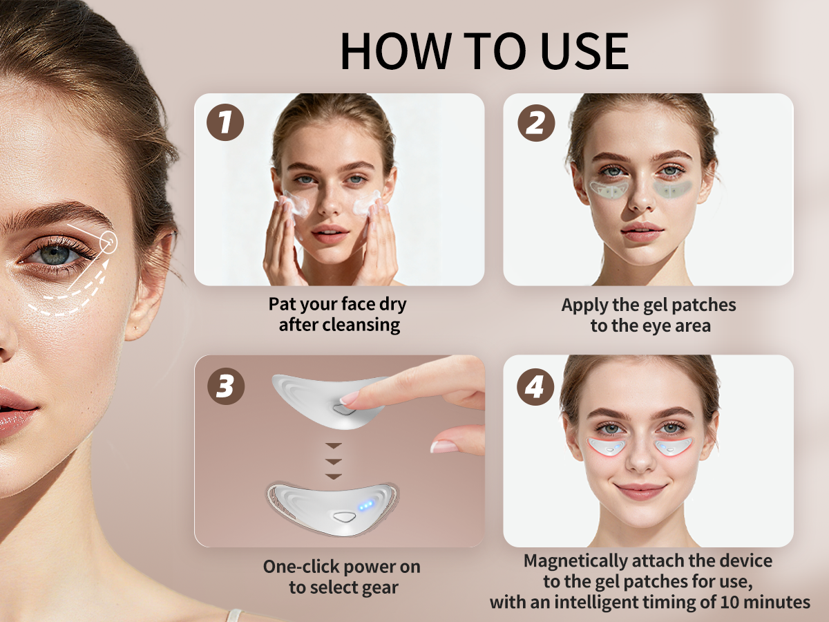 Eye Massager – Red Light & EMS