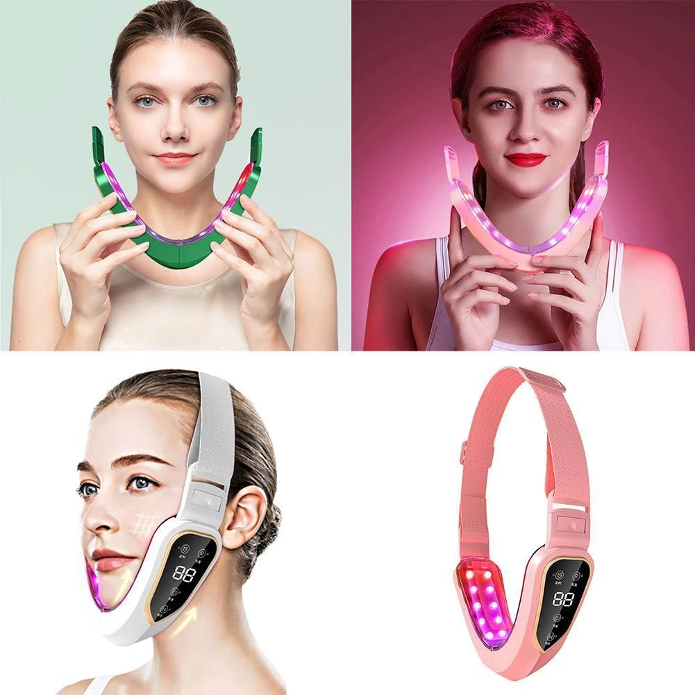 Facial LED Vibration Massager