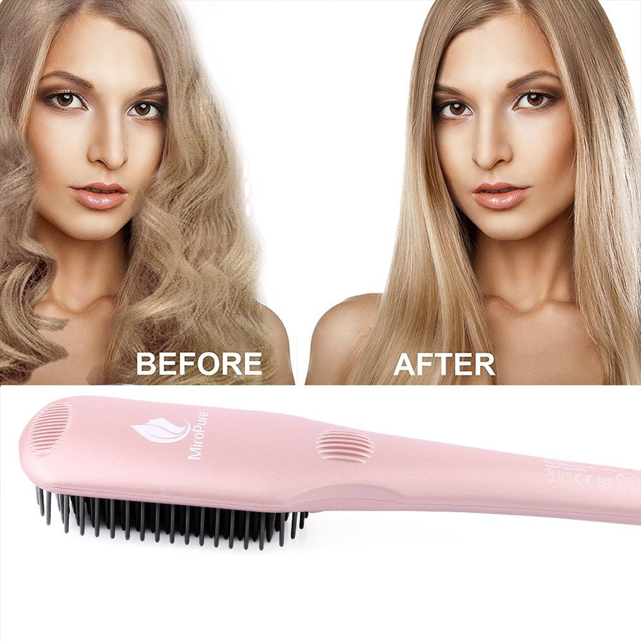 Ionic Hair Straightener Brush