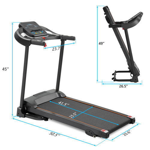 Compact Easy Folding Motorized Treadmill