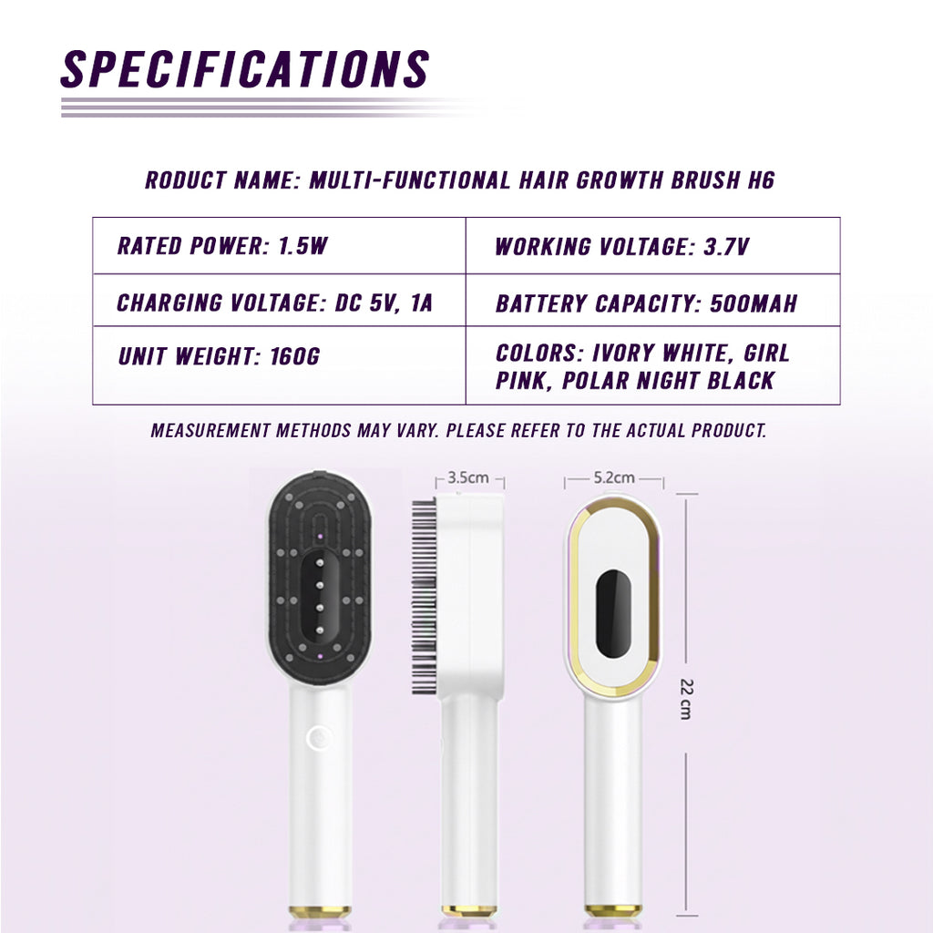 3-in-1 Scalp Massager Brush
