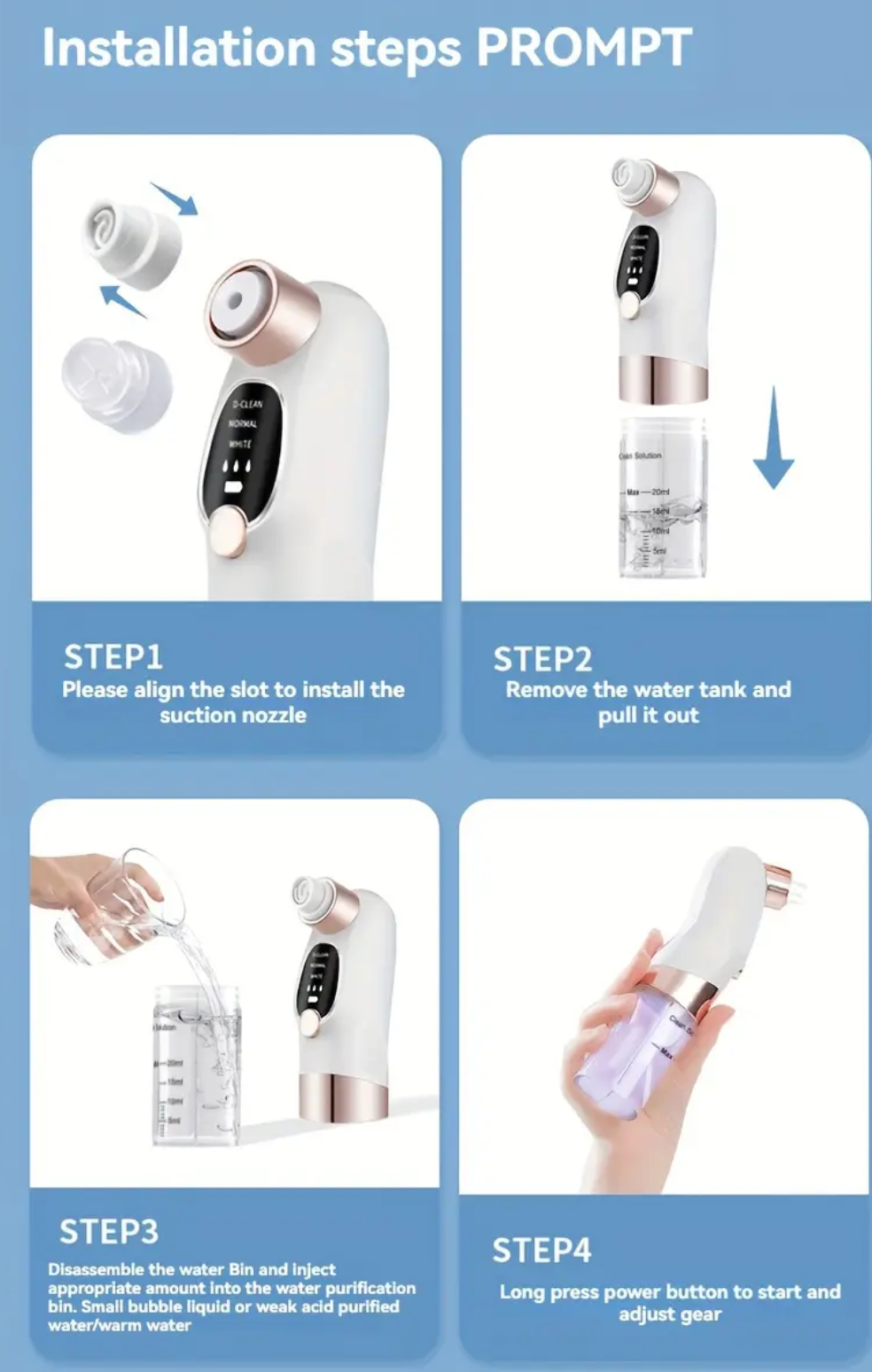 Vacuum Pore Cleaner