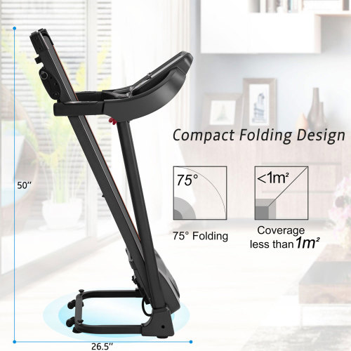 Compact Easy Folding Motorized Treadmill