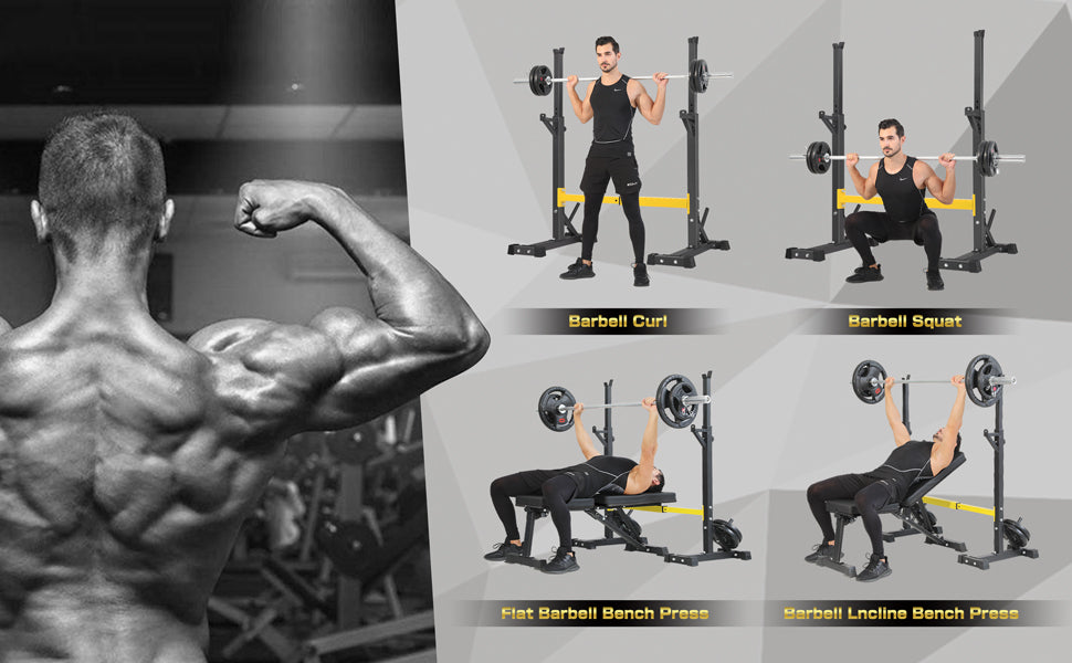 Squat Rack Stand Home Gym