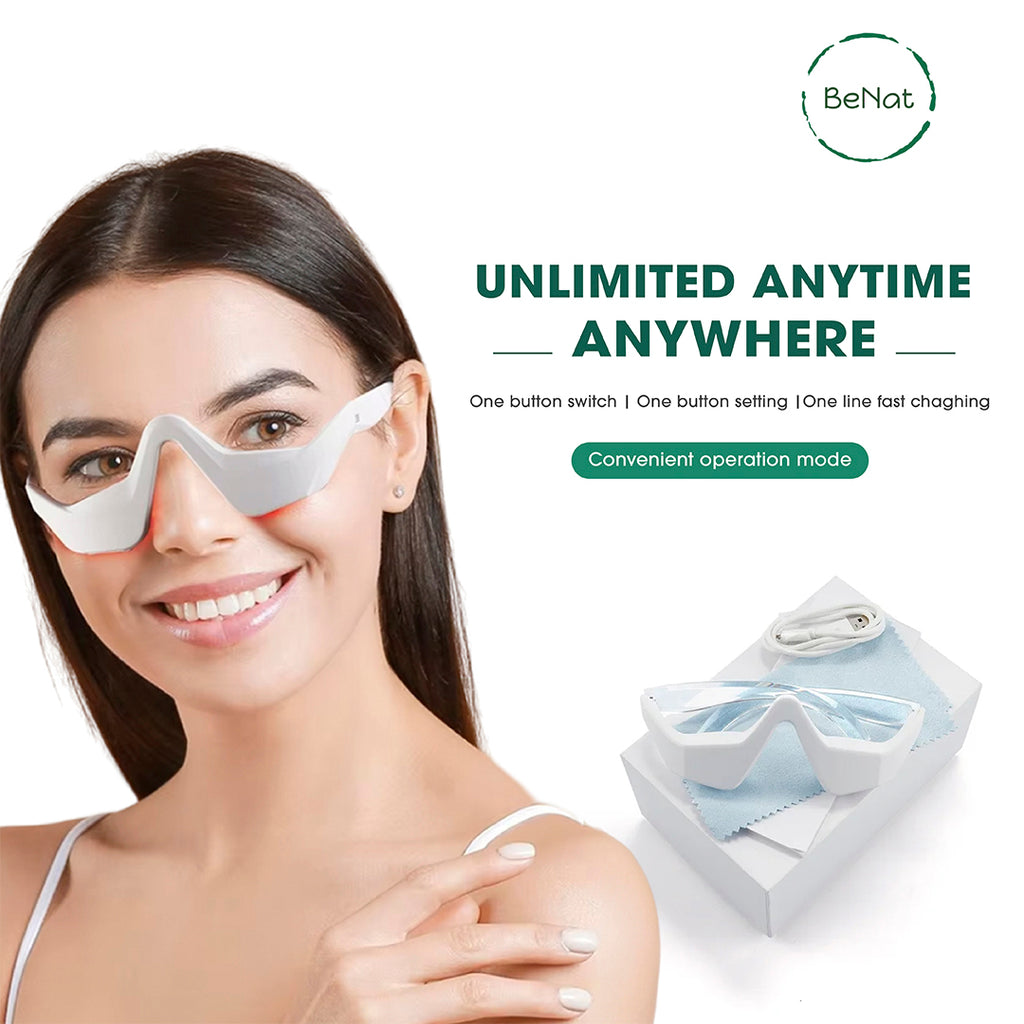 Under-Eye Red Light Therapy Massager