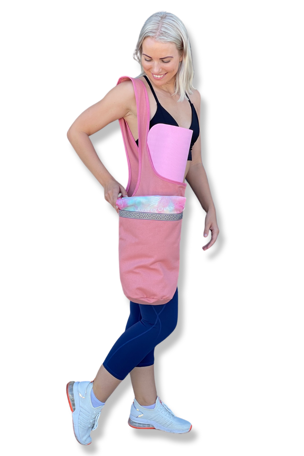 JupiterGear Yoga Mat Carrying Tote Bag