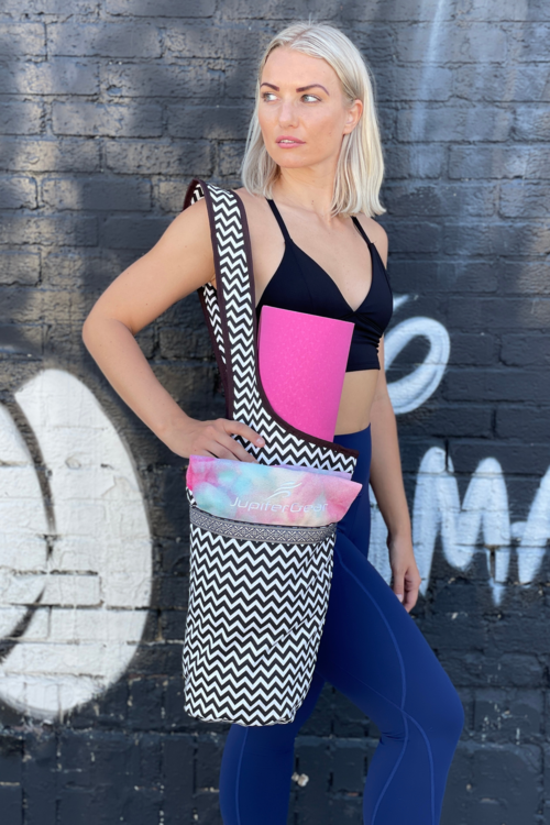 JupiterGear Yoga Mat Carrying Tote Bag