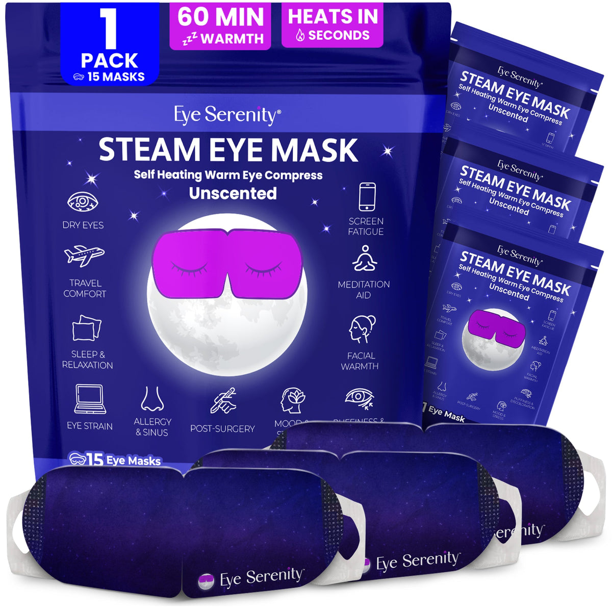 Eye Serenity disposable steam eye mask product image